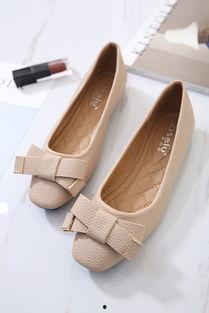 平底鞋图片,简约时尚，舒适生活的必备单品